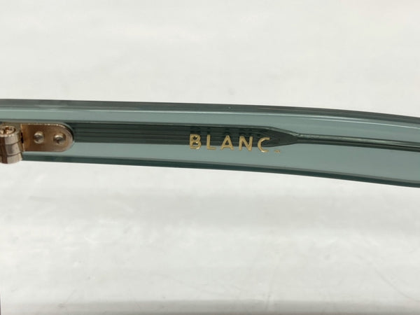 ブラン BLANC B0033 クラシックフレーム クリア 眼鏡 サングラス 黒 B0033 眼鏡・サングラス サングラス ロゴ ブラック 104G-8