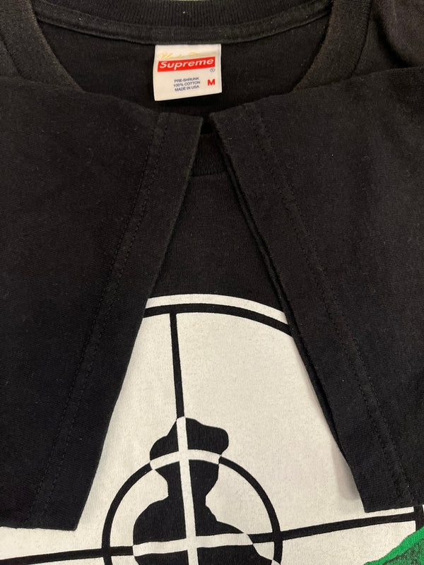 シュプリーム SUPREME UNDERCOVER アンダーカバ Public Enemy Terrordome パブリック エネミー黒 Tシャツ ブラック Mサイズ 101MT-4428