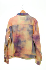 ステューシー   STUSSY タイダイ染め デニムジャケット ジャケット マルチカラー Lサイズ 103MT-875