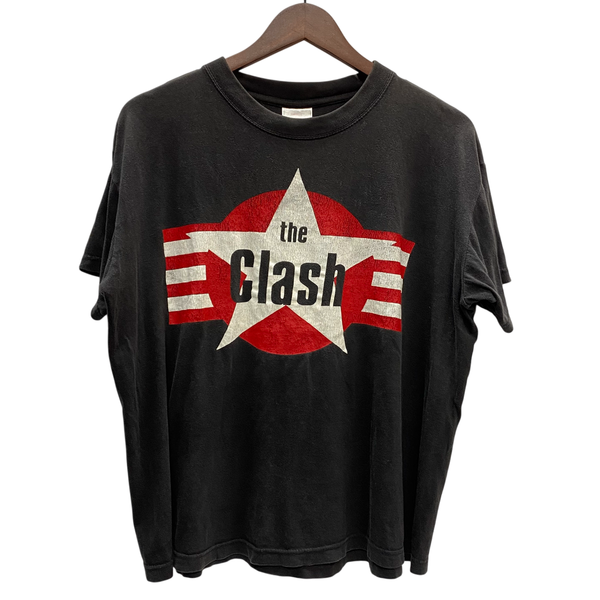 【曜日割引対象外】 ヴィンテージ vintage 90's The Clash バンド Tシャツ ブラック Sサイズ 201MT-4544 VB