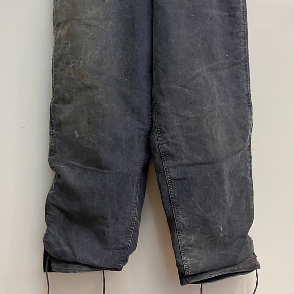 【曜日割引対象外】 ヴィンテージ vintage 40's U.S.NAVY デッキパンツ オーバーオール つなぎ・オーバーオール ネイビー Mサイズ 201MB-849 VB