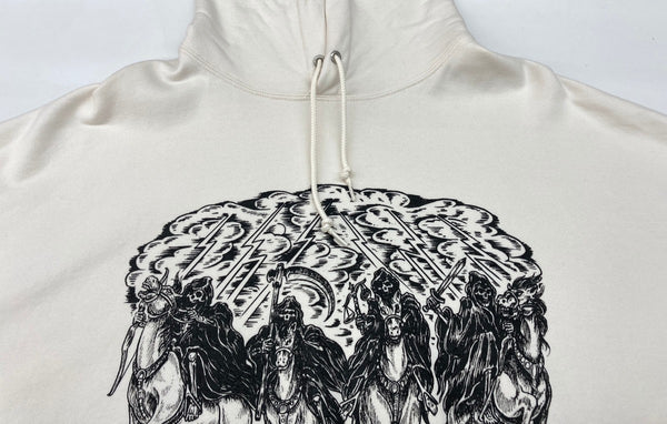 クーティー COOTIE × Magical Design マジカル デザイン Print Sweat Hoodie プリント スウェット フーディ 白 CTE-24A337 パーカ プリント ホワイト Mサイズ 104MT-2207