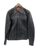 ウエストライド WESTRIDE レザー シングルライダース ジャケット 黒 サイズ42 ジャケット ブラック 101MT-5158