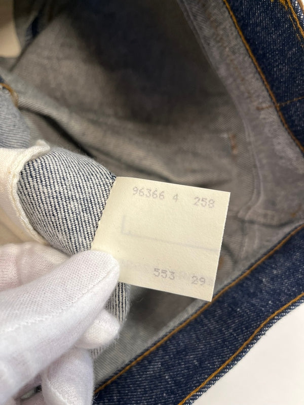 リーバイス Levi's 80s USA製 DEAD STOCK デッドストック 501 ボタン裏522 スモールe 濃紺 80's 80年代 デニム ブルー W29L30 101MB-701