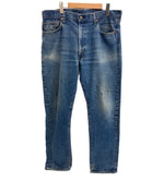 リーバイス Levi's 70's 70年代 505 66後期 ボタン裏6刻印 42TALON ZIPPER VINTAGE ヴィンテージ デニム ブルー W38L32 101MB-659