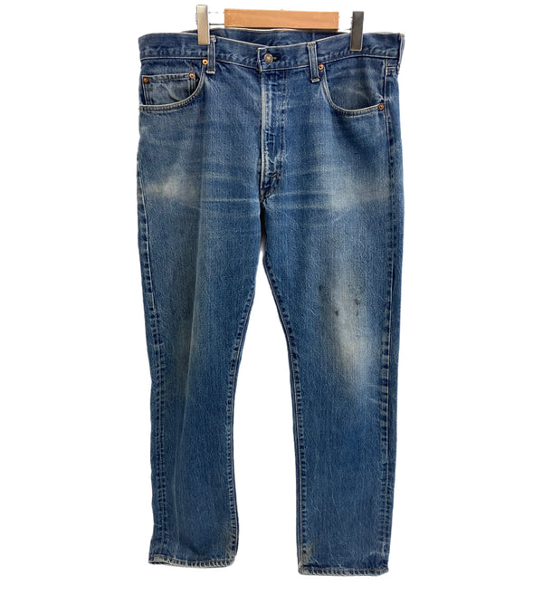 リーバイス Levi's 70's 70年代 505 66後期 ボタン裏6刻印 42TALON ZIPPER VINTAGE ヴィンテージ デニム ブルー W38L32 101MB-659