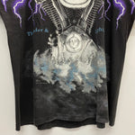 【曜日割引対象外】 ハーレーダビッドソン Harley Davidson 90's Thunder & Lightning USA製 Hanes Tシャツ ブラック XLサイズ 201MT-4201 VB