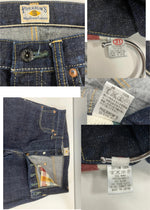 フェローズ PHERROW'S Standard Collection. 13.75oz Original Denim Lot: 421SW レギュラーストレート ポケットネル生地 セルビッチ 黄ミミ デニム ブルー W31L36 101MB-650