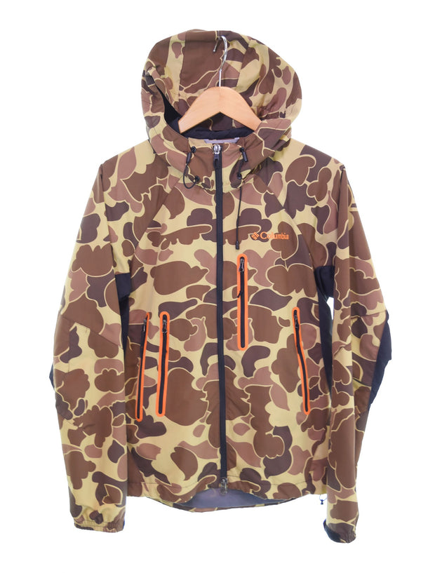 コロンビア Columbia ATMOS LAB Pliny Peak(TM) Jacket カモフラ ナイロン ジャケット マウンテンパーカー PM3192 ジャケット ブラウン SSサイズ 103MT-2341
