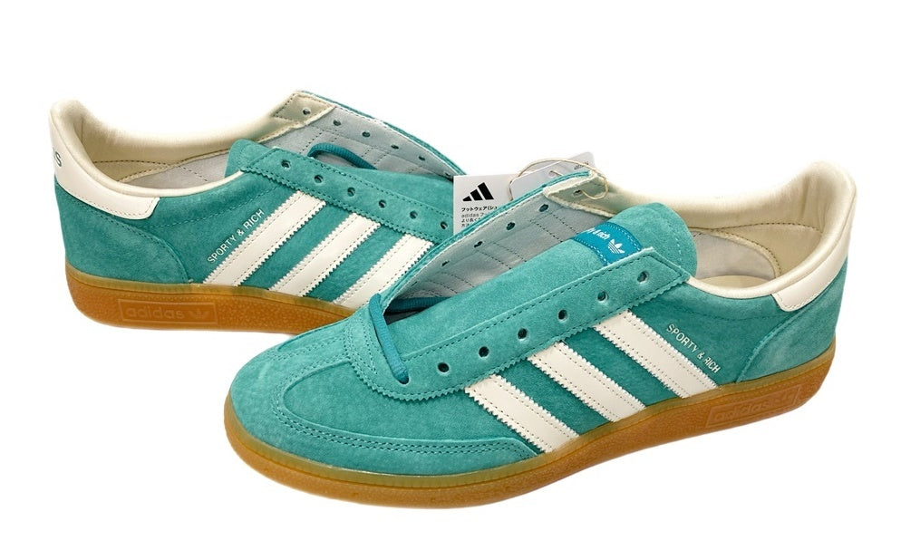 アディダス adidas × SPORTY & RICH adidas Originals HANDBALL SPEZIAL S＆R ハンドボール  スペツィアル 緑 IH2148 メンズ靴 スニーカー グリーン 27.5cm 101-shoes1600 | 古着通販のドンドンサガール