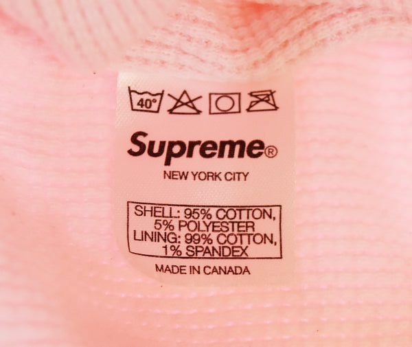 シュプリーム SUPREME 00s 初期 COLD WORLD Double Face Full Zip Hoody コールドワールド ダブルフェイス フルジップフーディー 00's パーカ ピンク Lサイズ 103MT-3388