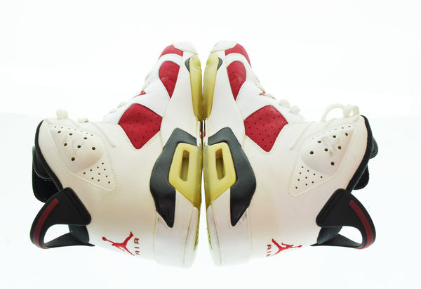 ナイキ NIKE AIR JORDAN 6 RETRO CARMINE CDPエアジョーダン6 レトロカーミン CDP スニーカー 322719-161 メンズ靴 スニーカー ホワイト 28.5cm 103S-1071