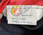 ジェフハミルトン JEFF HAMILTON  90s シカゴブルズ CHICAGO BULLS 278 STAR BULL USA製 リバーシブル ジャケット ロゴ マルチカラー XLサイズ 201MT-2261