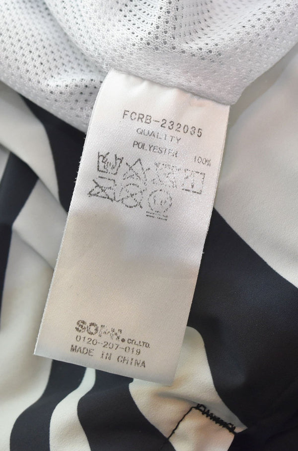 エフシーレアルブリストル F.C.Real Bristol 23AW PRACTICE ANORAK アノラックパーカー ハーフジップ ゼブラ FCRB-232035 ジャケット ブラック LLサイズ 103MT-2278