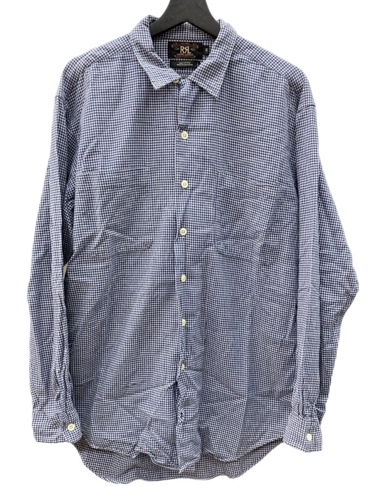 ダブルアールエル RRL 90s 三ツ星タグ SHIRT ステンカラー オープン