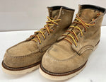 レッドウィング RED WING 90s 6-inch Classic Moc インチ クラシックモック Irish Setter USA製 スエード vibram シューズ 薄茶 メンズ靴 ブーツ ワーク ベージュ 104S-736