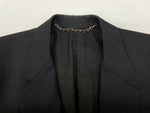 ユリウス JULIUS 05ss WOOL BLEND TAILORED JACKET ウール混 テーラード ジャケット AN INDIVIDUAL アーカイブ 黒 サイズ 2 ジャケット 無地 ブラック 104MT-963