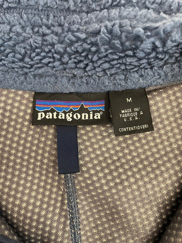 パタゴニア PATAGONIA 00s USA製 アメリカ製 Retro-X レトロX フリースジャケット STYLE23055  ジャケット ネイビー Mサイズ 101MT-4270