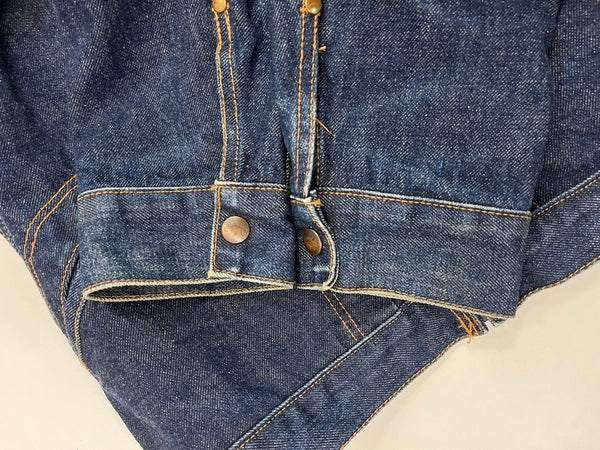 ラングラー Wrangler BLUEBELL ブルーベル 復刻 デニムジャケット Gジャン 11MJZ M4759-00 MEDIUM ジャケット ネイビー Mサイズ 101MT-5176