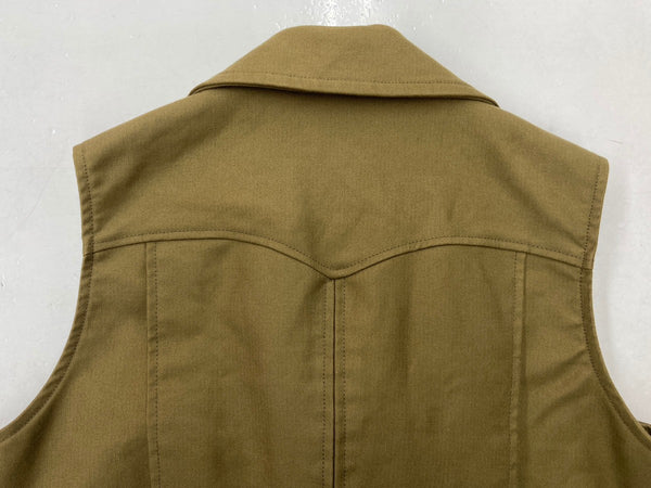 ジェラード JELADO Jackass Vest ジャッカス ベスト ライダース Dポケット コットングログラン ホースハイド サイズ 38 ベスト 無地 カーキ 104MT-1545