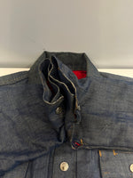 ヴィンテージ vintage 60's 60年代 unknown ストア系 2nd TYPE デニムジャケット トラッカー Gジャン 裏地キルティング セカンド ジャケット ブルー 101MT-5445