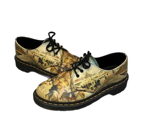 ドクターマーチン Dr.Martens 1461 3EYE GIBSON ギブソン ３ホール D’ANTONIO RENAISSANCE ダントニオ 絵画 1461 レディース靴 ブーツ その他 マルチカラー UK4 23.5cm 101-shoes1747