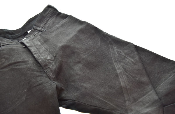ユリウス JULIUS 16SS BLACK COATED JEANS デニムパンツ 527PAM7-C ボトムスその他 ブラック 1 103MB-558