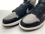 ナイキ NIKE 18年製 AIR JORDAN 1 RETRO HIGH OG SHADOW エア ジョーダン レトロ ハイ シャドウ AJ1 灰色 黒 555088-013 メンズ靴 スニーカー グレー 27cm 104-shoes594