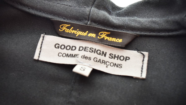 コムデギャルソン COMME des GARCONS GOOD DESIGN SHOP COMME des GARCONS×LABOUREUR ラブルール ワークコート ブラックモールスキン IQ-J003 コート ブラック Sサイズ 103MT-1792