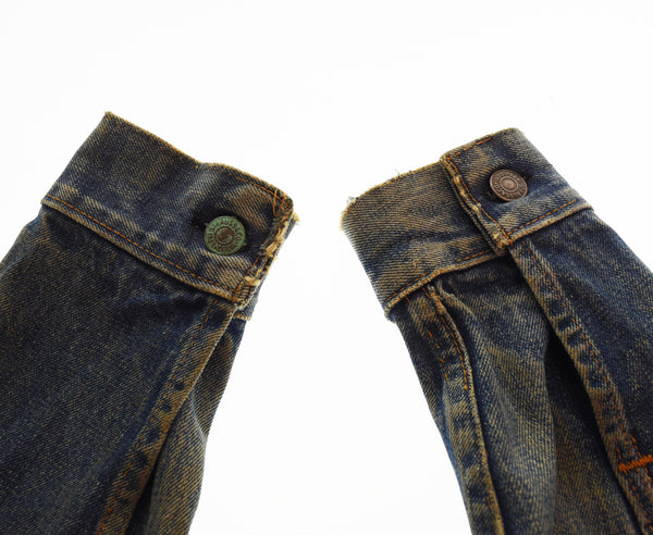 リーバイス Levi's 60's 70505 ケアタグ付き BIG E 4th 60年代 ボタン裏 526 DENIM TRUCKER JACKER デニム トラッカー ジャケット Gジャン  ジャケット ブルー 103MT-3393
