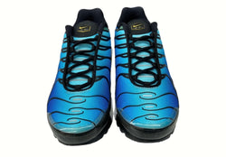 ナイキ NIKE 18年製 AIR MAX PLUS HYPER BLUE エア マックス プラス ハイパーブルー  ローカット シューズ 青 黒 BQ4629-003 メンズ靴 スニーカー ブルー 28cm 104-shoes558