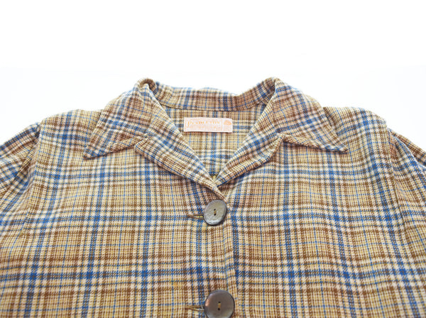 ペンドルトン PENDLETON 50s ボードシャツ シェルボタン レディース合わせ 50's 白タグ 16 長袖シャツ マルチカラー 103MT-2827