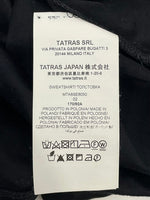 タトラス TATRAS STRADA EST 限定 TEE MTA8SE8050 170/992A Tシャツ ブラック 601MT-9
