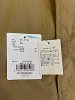 ダブルシージェイ WCJ ステンカラーコート ナイロンコート 無地 WCJ-JF-066 コート ベージュ フリーサイズ 101LT-248