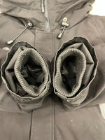 ショット SCHOTT SNORKEL DOWN PARKA シュノーケルダウンダウンジャケット 黒 ファー部分欠品 ジャケット ブラック Sサイズ 101MT-5374