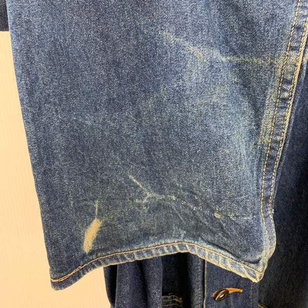 【曜日割引対象外】 ヴィンテージ vintage ~70's エンジニアジャケット ドーナツボタン ジャケット ブルー 201MT-3514 VB