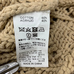 ダイリク DAIRIKU 21SS Children Hand Knitting Cardigan カーディガン ベージュ Fサイズ 201MT-4808