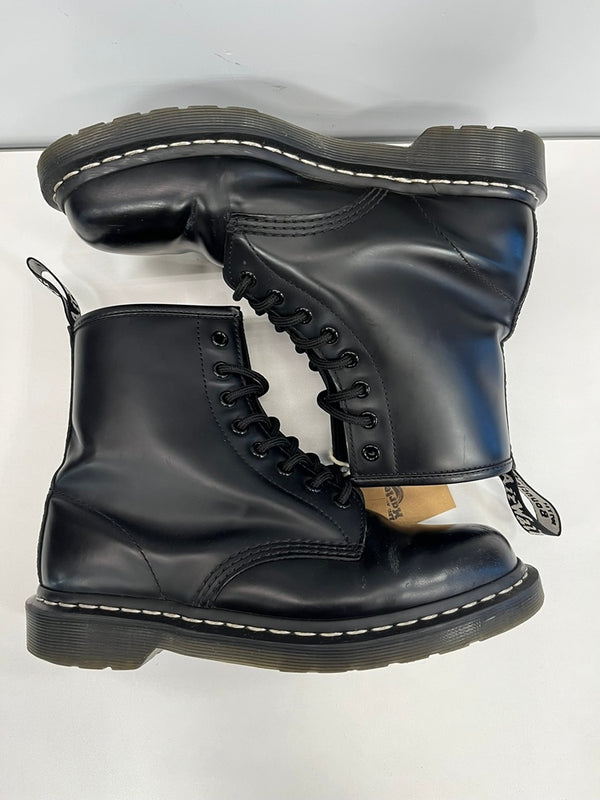 ドクターマーチン Dr.Martens 8ホールブーツ ホワイトステッチ 24758 メンズ靴 ブーツ その他 ブラック UK7 101sh-2361