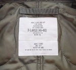 ワイパー WAIPER CWU-45/P フライト ジャケット IDEAL ZIP CWU45P WAIPER.inc ワイパーインク 23WP25 X-LARGE(46-48) ジャケット カーキ LLサイズ 103MT-2532