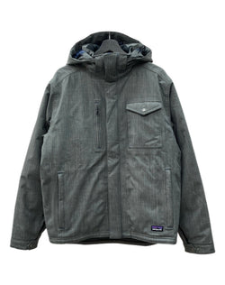 パタゴニア Patagonia 13AW WANAKA DOWN JACKET ワナカ ダウン ジャケット ジップアップ アウトドア アウター 灰 28471FA13 ジャケット ロゴ グレー Sサイズ 104MT-1767