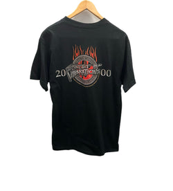 ハーレーダビットソン Harley Davidson 00's 00s FRUIT OF THE LOOM Street Vibrations Metal Music Motorcycles 2000  Tシャツ ブラック Lサイズ 101MT-3276