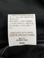 クーティー COOTIE PRODUCTIONS 24AW LSL Leather Vest レザー ベスト ジップアップ アウター 黒 ベスト 無地 ブラック Mサイズ 104MT-2102