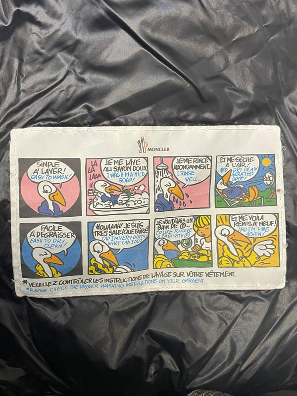 モンクレール MONCLER × SPIDER MAN SPAIDER WEB DOWN JACKET スパイダーマン ウェブ ダウンジャケット 蜘蛛の巣 H20911A00104 539AQ 1 ジャケット ブラック 601MT-89