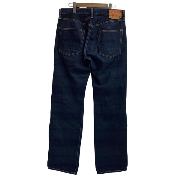 【曜日割引対象外】 キャピタル KAPITAL デニムパンツ 裏地ブランケット 5P インディゴ デニム ブルー 34サイズ 201MB-915 VB