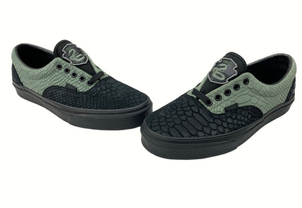 バンズ VANS 19年製 x Harry Potter ハリー ポッター Era エラ SLYTHERIN スリザリン 蛇 スケートボード 緑 黒 VN0A4BV4VXQ メンズ靴 スニーカー グリーン 27cm 104-shoes320