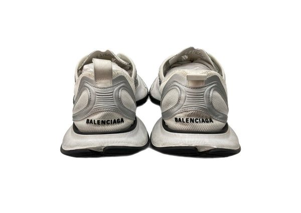 バレンシアガ BALENCIAGA CIRCUIT SNEAKER サーキット スニーカー ローカット シューズ 白 銀 793945 メンズ靴 スニーカー ホワイト 27.5cm 104S-982