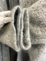 ディウカ divka モヘア混 ロングコート DK14-11-C02 コート グレー サイズ2 101LT-241