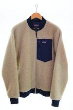 パタゴニア PATAGONIA Retro-X BOMBER Jacket レトロ ボマージャケット フリースブルゾン ベージュ 22830FA19  ジャケット ベージュ Mサイズ 103MT-2228