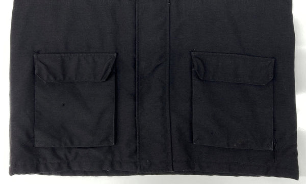 カーハート Carhartt FULL ZIP WORK JACKET フル ジップ ワーク ジャケット 裏地キルティング アウター 黒 ジャケット ロゴ ブラック Lサイズ 104MT-1665