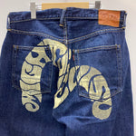 エヴィス EVISU lot.2001 No.2 ビッグカモメ 赤耳 デニム ブルー 201MB-1060